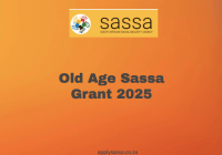 Old Age Sassa Grant 2025