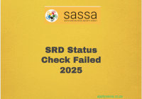 SRD Status Check Failed 2025