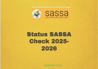 Status SASSA Check 2025-2026