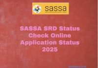 SASSA SRD Status Check Online Application Status 2025
