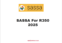 SASSA For R350 2025