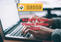 SASSA Grant Check Online 2025