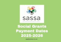 Social Grants Payment Dates 2025-2026