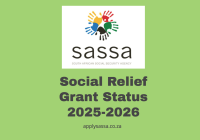 Social Relief Grant Status 2025-2026