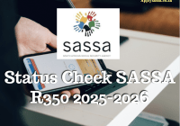 Status Check SASSA R350 2025-2026