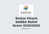 Status Check SASSA Relief Grant 2025/2026