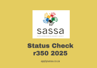 Status Check r350 2025