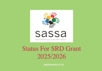 Status For SRD Grant 2025/2026