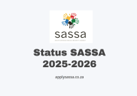 Status SASSA 2025-2026