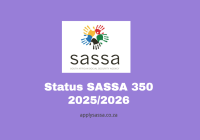 Status SASSA 350 2025/2026