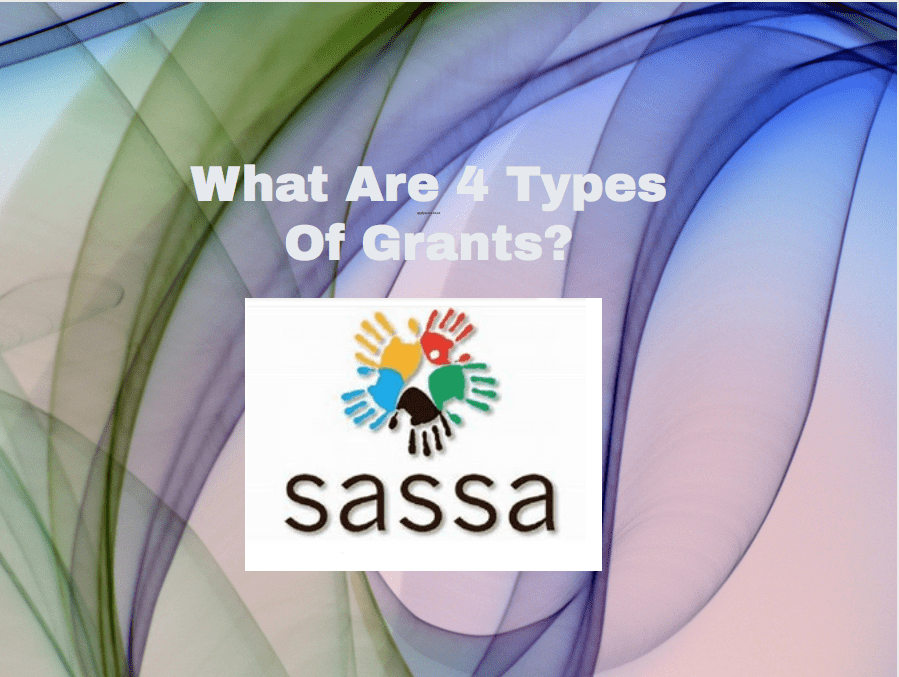 What Are 4 Types Of Grants? SASSA Grant 2024