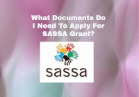What Documents Do I Need To Apply For SASSA Grant?