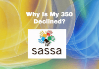 Why Is My 350 Declined?SASSA declined application