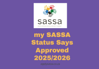 my SASSA Status Says Approved 2025/2026