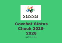 Govchat Status Check 2025-2026