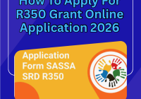 How To Apply For R350 Grant Online Application 2026