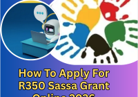 How To Apply For R350 Sassa Grant Online 2026