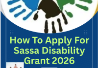 How To Apply For Sassa Disability Grant 2026