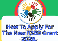 How To Apply For The New R350 Grant 2026.