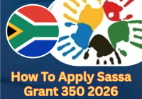 How To Apply Sassa Grant 350 2026