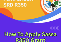How To Apply Sassa R350 Grant Application 2026-2027