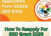 How To Reapply For SRD Grant 2026