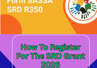 How To Register For The SRD Grant 2026