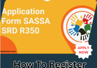 How To Register Sassa 350 2026-2027