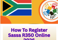 How To Register Sassa R350 Online 2026