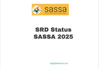 SRD Status SASSA 2025