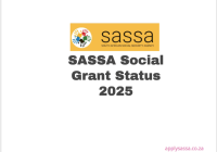 SASSA Social Grant Status 2025