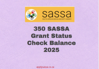 350 SASSA Grant Status Check Balance 2025
