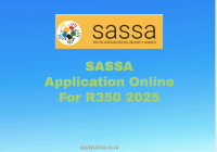 SASSA Application Online For R350 2025