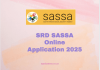 SRD SASSA Online Application 2025