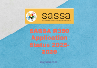 SASSA R350 Application Status 2025-2026