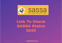 Link To Check SASSA Status 2025