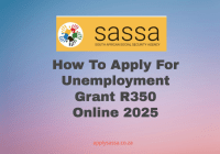 How To Apply For Unemployment Grant R350 Online 2025