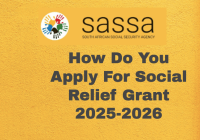 How Do You Apply For Social Relief Grant 2025-2026