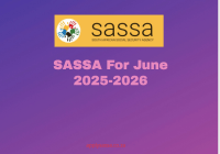 SASSA For June 2025-2026
