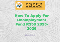 How To Apply For Unemployment Fund R350 2025-2026