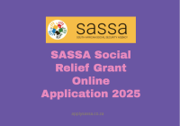 SASSA Social Relief Grant Online Application 2025