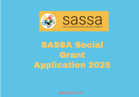 SASSA Social Grant Application 2025