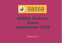 SASSA Distress Grant Application 2025