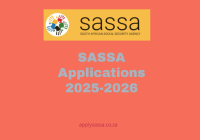 SASSA Applications 2025-2026