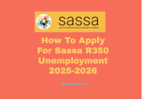 How To Apply For Sassa R350 Unemployment 2025-2026