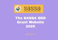 The SASSA SRD Grant Website 2025