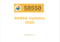 SASSA Updates 2025