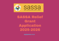 SASSA Relief Grant Application 2025-2026