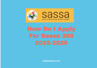 How Do I Apply For Sassa 350 2025-2026