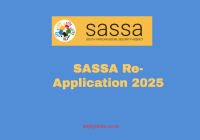 SASSA Re-application 2025